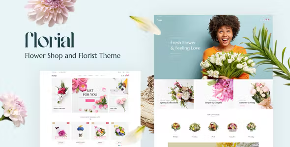 Flower Shop and Florist Store Theme