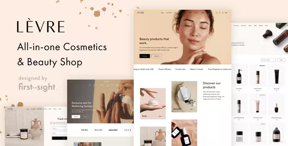 All-in-one Cosmetics & Beauty Shop Theme