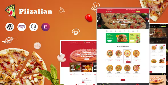 Pizza Shop And Online Delivery Theme